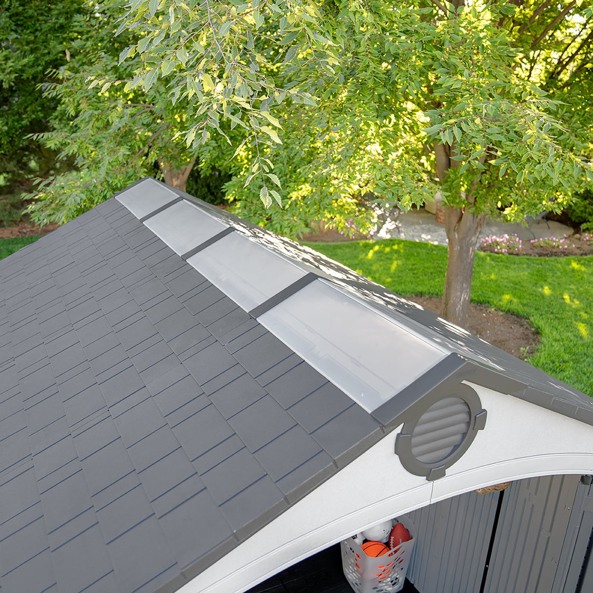 Lifetime 8 Ft. X 10 Ft. Outdoor Storage Shed – 60469