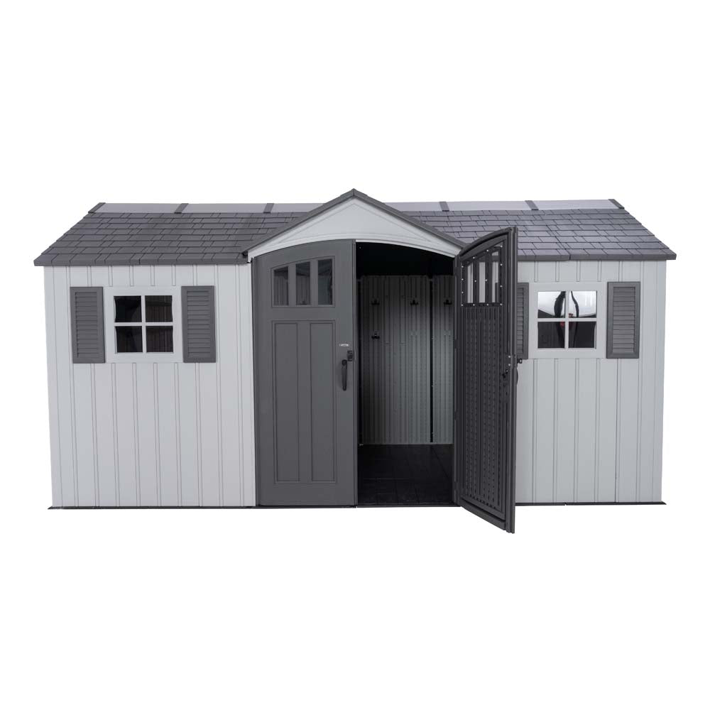 Lifetime Dual Entry 15’ x 8’ Shed – 60410