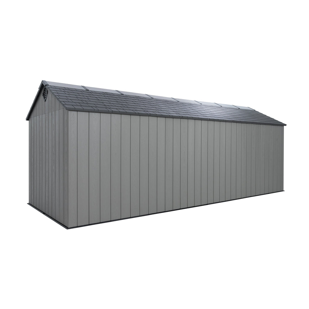 Lifetime 20 ft x 8 ft Outdoor Storage Shed – 60456