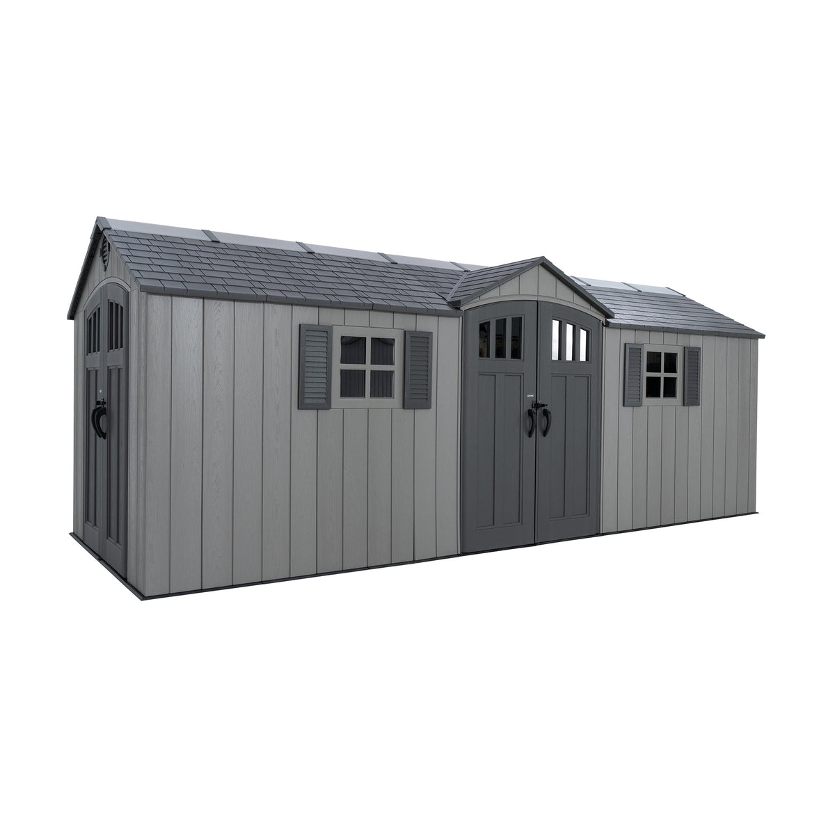 Lifetime 20 ft x 8 ft Outdoor Storage Shed – 60456