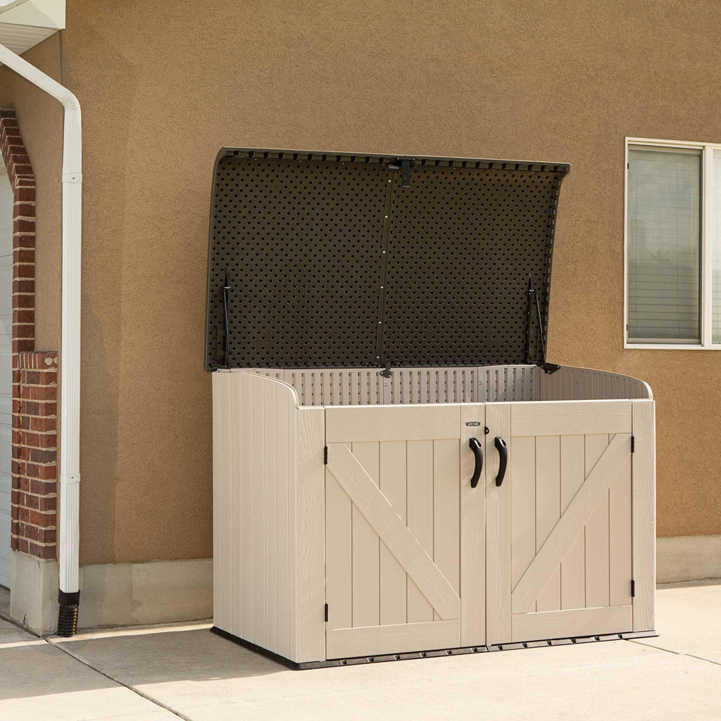 Lifetime Horizontal Storage Shed (75 Cubic Feet)