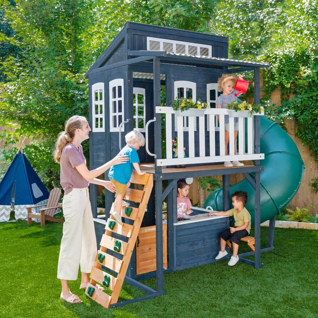 Cozy Escape Playhouse – Navy – Installation Available