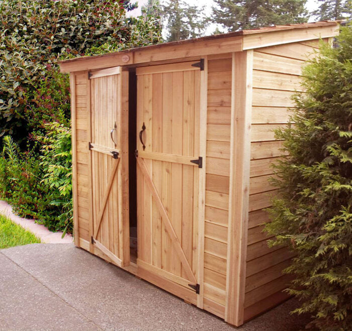 8' x 4' SpaceSaver Storage Shed – Double Doors
