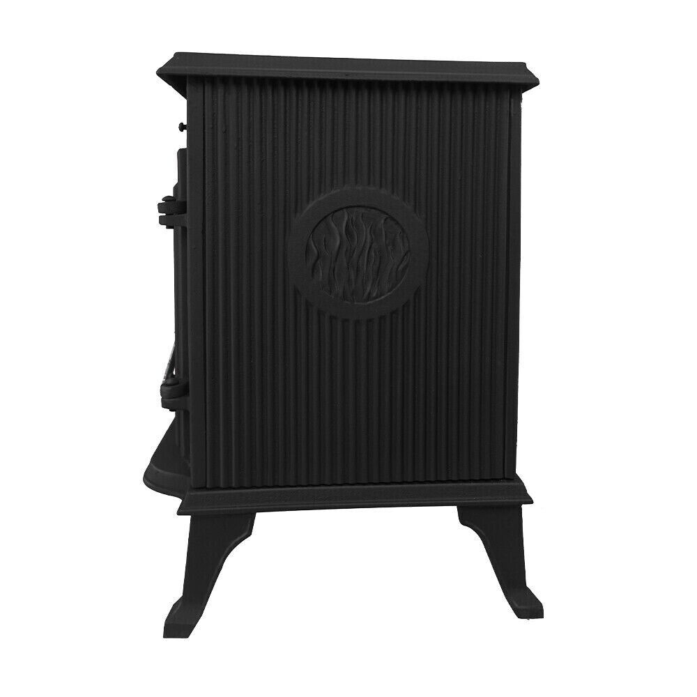 10KW Multifuel Wood Stove l Log Burner Cast Iron l Model JA006