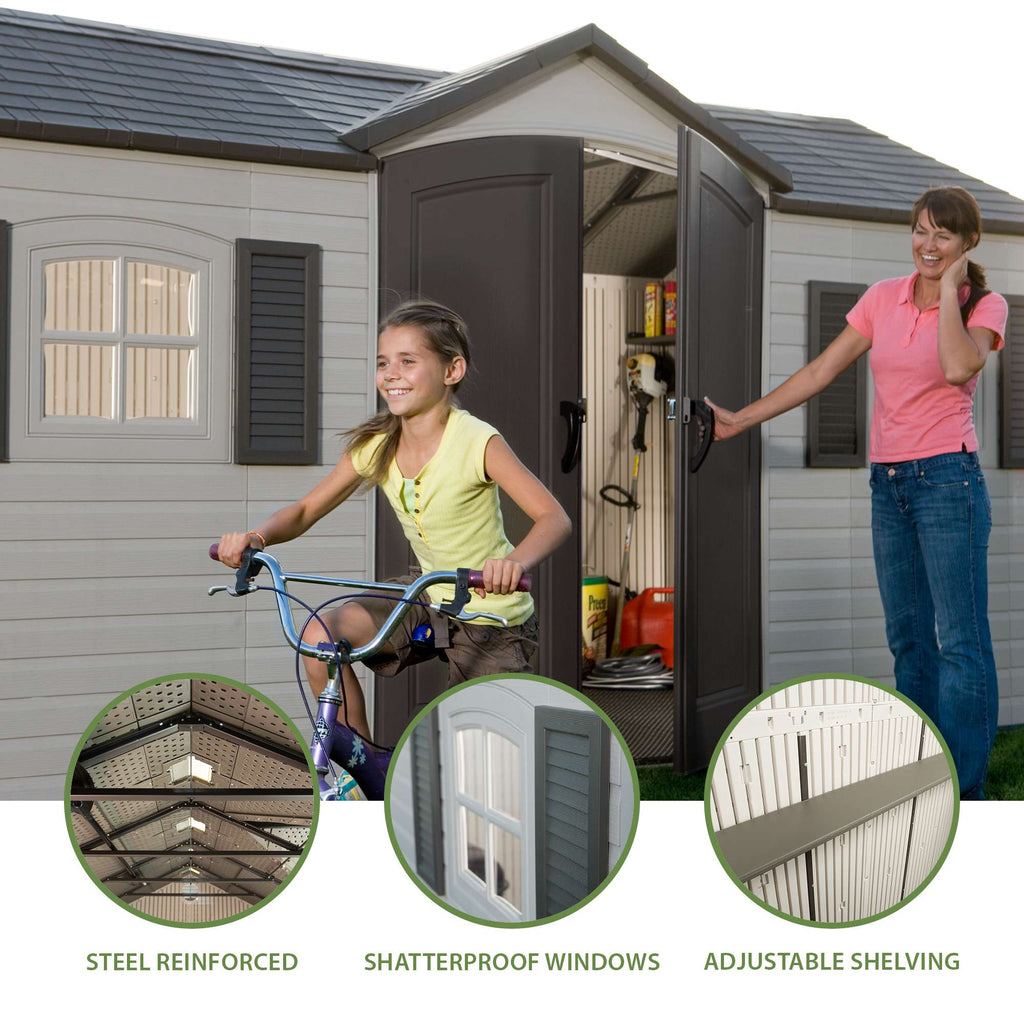Lifetime 15 x 8 ft. Shed – 6446