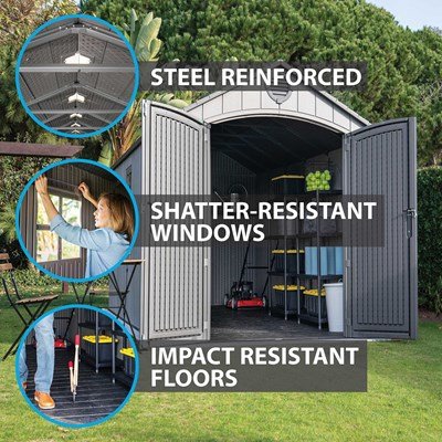 Lifetime 8×15 ft. Shed – 60353