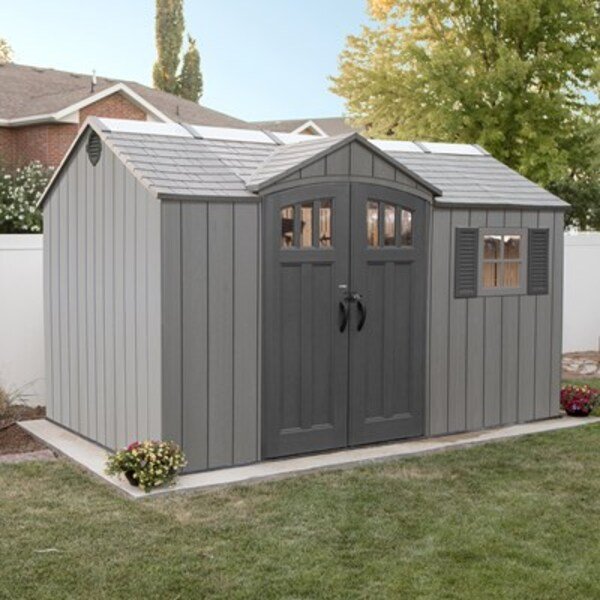 Lifetime 12.5 x 8 ft. Side Entry Shed – 60454