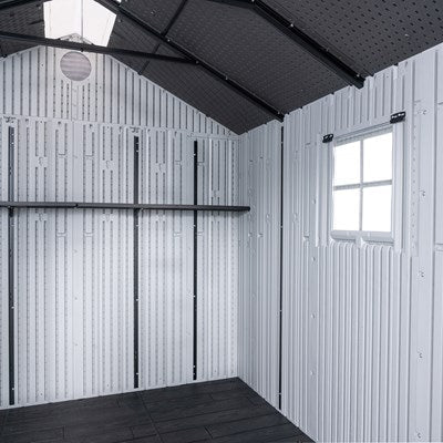 Lifetime 8 Ft. X 10 Ft. Outdoor Storage Shed – 60469